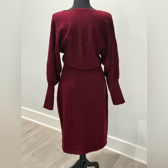 NWT Elegant Red Women's Dress L - Picture 10 of 11